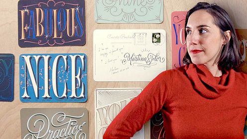 Os segredos dourados do lettering