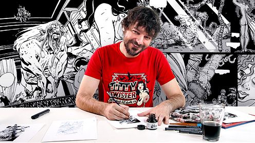 Inking Techniques for Comics and Illustration