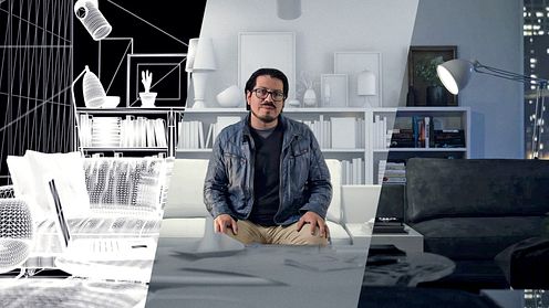 Criação de imagens 3D fotorrealistas