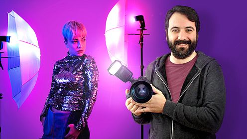 Introdução à iluminação fotográfica com flash de mão