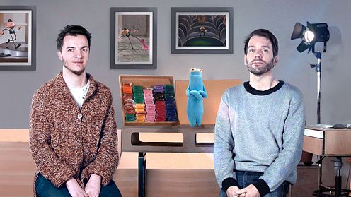 Animação em stop motion com massa de modelar