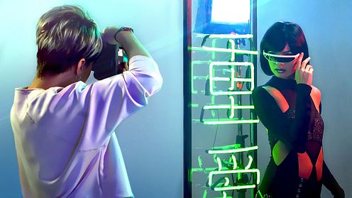 Photographie et retouche de portrait en lumière continue