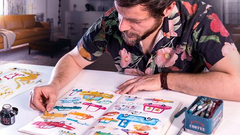 Técnicas de ilustração para desbloquear sua criatividade