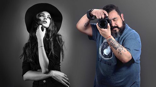 Direção de modelos para fotografia