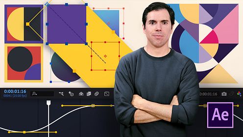 Introdução ao design de movimento e curvas de animação em After Effects