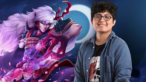 Ilustração digital de fantasia e ficção científica