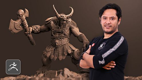 Escultura digital de criaturas fantásticas com o ZBrush