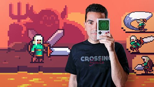 Animação de personagens em pixel art para videogames