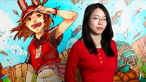 Criação de personagens de mangá