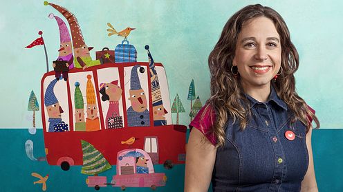 Ilustración de historias con papel