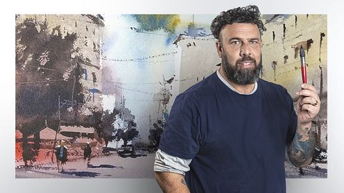 Paysages urbains à l’aquarelle
