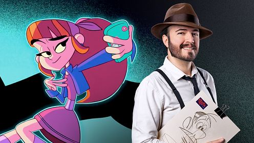 Character design de style rétro pour l’animation