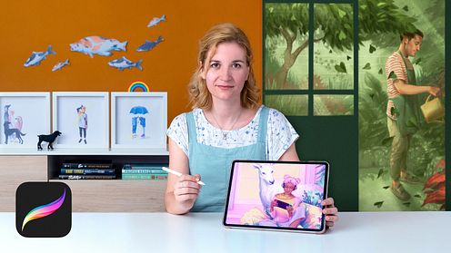 Procreate: técnicas de ilustração criativa