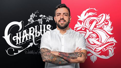 Lettering digital para uma identidade visual