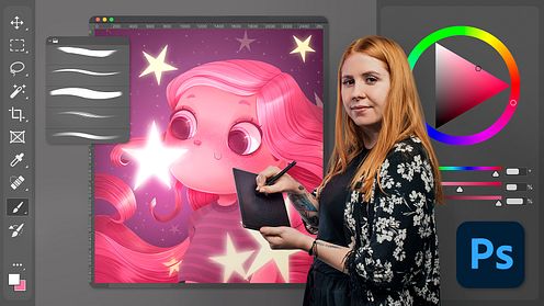 Adobe Photoshop pour l’illustration : maîtrisez le logiciel de A à Z