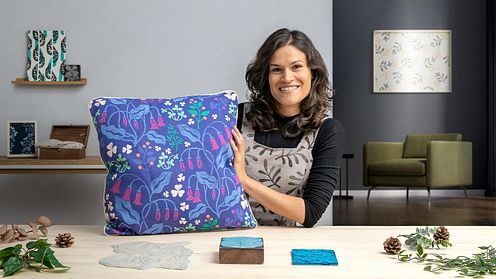 Block Printing and Digital Pattern Design