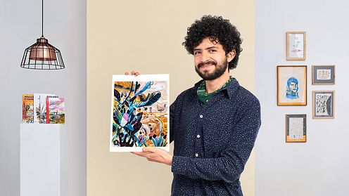 Graphic Experimentation for Artistic Illustration 
