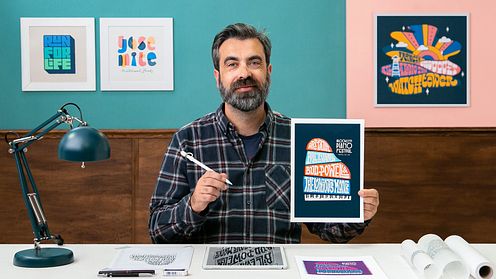 Liternictwo amerykańskie w stylu retro: poznaj styl „interlock”