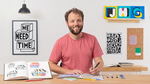 Hand-Lettering Sketchbook: Techniques to Unlock Creativity