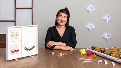 Paper Jewelry-Making with Origami Techniques