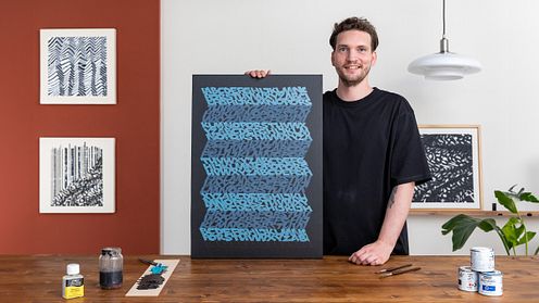 3D Image Creation with Lettering