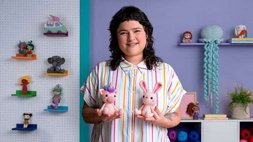 Amigurumi de animais com crochê