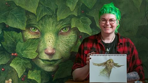 Fantasy Drawings in Graphite and Watercolor: A Field Guide
