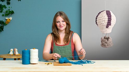 Esculturas 3D en Macramé: Diseña y crea personajes con fibra