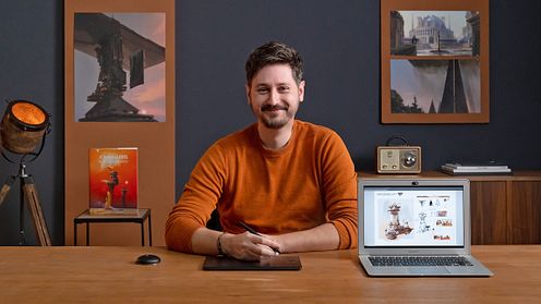 Concept-Art-Design und Worldbuilding