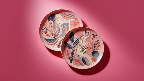Specialization in Ceramic Illustration and Decoration
