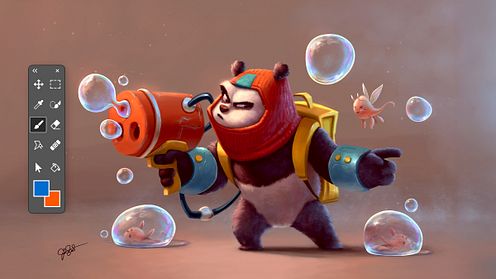 Proyecto guiado: Da vida a tu bosquejo con iluminación y color en Photoshop