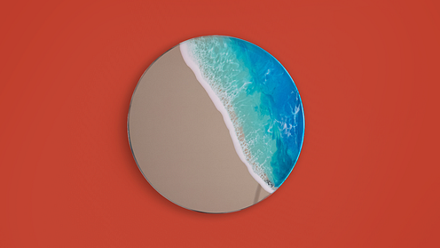 Cours guidé : Créez des miroirs uniques avec de la résine